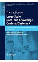 Transactions on Large-Scale Data- And Knowledge-Centered Systems X