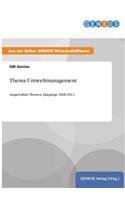 Thema Umweltmanagement