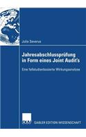 Jahresabschlussprüfung in Form Eines Joint Audit's