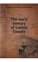 The Early History of Lorain County