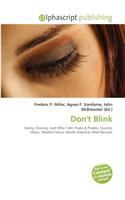 Don't Blink: (English)