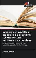 Impatto del modello di proprietà e del governo societario sulla performance aziendale