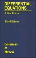 Differential Equations A First Course