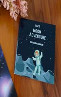 Ria's moon adventure: KidPanda Space Board Book for Kids: (SpacePanda)