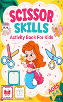 Scissor Skills Activity Book for Kids