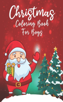 Christmas Coloring Book For Boys