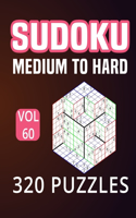 Sudoku Medium to Hard 320 Puzzles