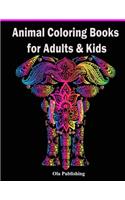 Animal Coloring Books for Adults & Kids