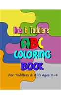 Kids & Toddlers ABC Coloring Book