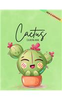 Cactus Coloring Book