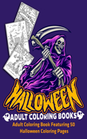 Halloween Adult Coloring Books