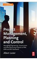 Project Management, Planning and Control