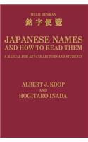 Japanese Names and How to Read Them