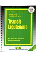 Transit Lieutenant: Passbooks Study Guide