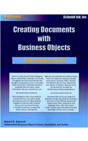 Web Intelligence XI: v. 3 Creating Documents with Business Objects(English)