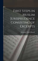 First Steps in Muslim Jurisprudence Consisting of Excerpts