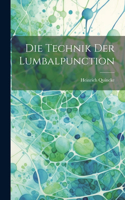 Technik Der Lumbalpunction