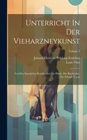 Unterricht In Der Vieharzneykunst