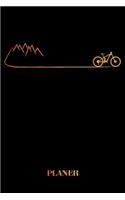 Planer: Mountainbike Fahrrad Outdoor Kalender Organizer Terminplaner Terminkalender Wochenkalender - Geschenk für Mountainbiker Radsportler Fahrradfahrer Vä