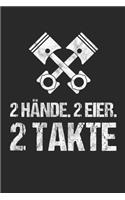 2 Hände. 2 Eier. 2 Takte
