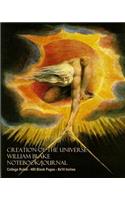 Creation of the Universe - William Blake - Notebook/Journal: College Ruled - 400 Blank Pages - 8x10 Inches