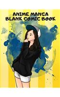 Anime Blank Comic Book