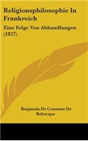 Religionsphilosophie In Frankreich