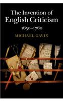 Invention of English Criticism