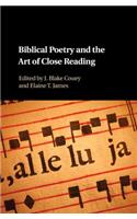 Biblical Poetry and the Art of Close Reading