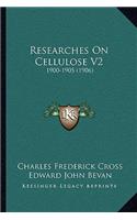 Researches on Cellulose V2