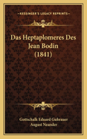Heptaplomeres Des Jean Bodin (1841)