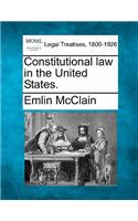 Constitutional Law in the United States.