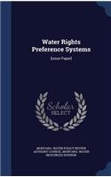 Water Rights Preference Systems