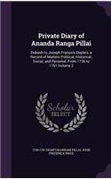 Private Diary of Ananda Ranga Pillai