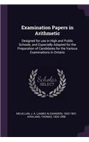 Examination Papers in Arithmetic