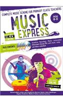 Music Express: Age 8-9 (Book + 3cds + DVD-ROM)