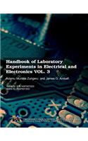 Handbook of Laboratory Experiments in Electrical and Electronics Vol.3