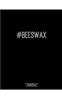 Notebook for Cornell Notes, 120 Numbered Pages, #BEESWAX, Black Cover: For Taking Cornell Notes, Personal Index, 8.5"x11", Hashtag Series, Genius Edition