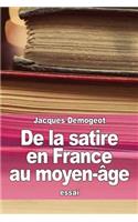 De la satire en France au moyen-âge