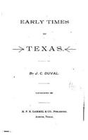 Early Times in Texas