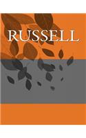Russell: Personalized Journals - Write In Books - Blank Books You Can Write In