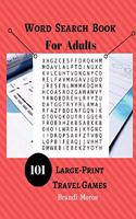 Word Search Book For Adults Large Print Travel Games