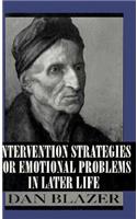 Intervention Strategies for Emotional Problems in Later Life