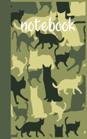 Notebook: cat lovers for those who just love a cute and artistic cover design book for notebook