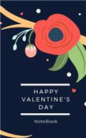 Happy Valentine's day notebook