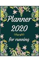 Planner 2020 for running: Jan 1, 2020 to Dec 31, 2020: Weekly & Monthly Planner + Calendar Views (2020 Pretty Simple Planners)