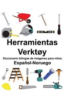 Español-Noruego Herramientas/Verktøy Diccionario bilingüe de imágenes para niños