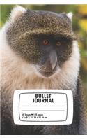 Bullet Journal: Bullet Journal: Kenya Monkey Bullet Journal for Students Men Women Business