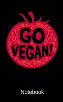 Go Vegan Notebook