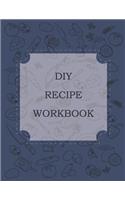 DIY Recipe Workbook: themed Recipe DIY cookbook Journals to Write In Favorite Recipes and your own food chef Meals for your family or kids in special holidays to Keep It